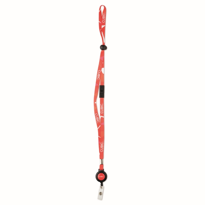 Lanyard fino publicitario